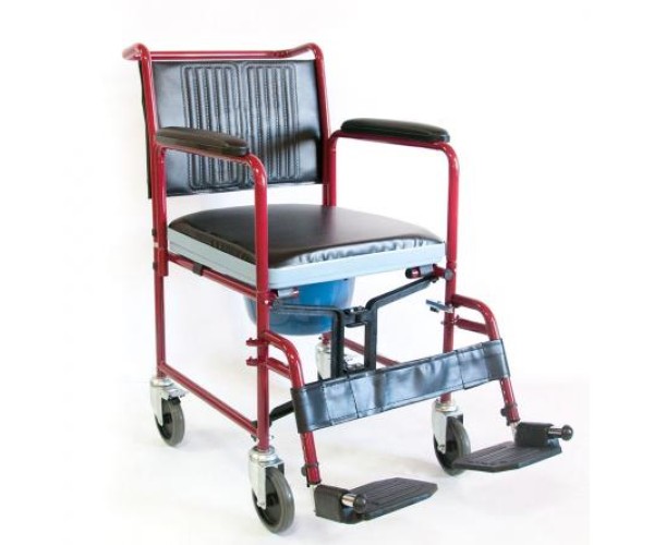 Cкладная кресло-каталка с санитарным устройством FS692-45